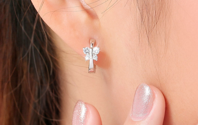 Butterfly Diamond Earrings - WOMONA.COM