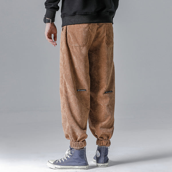 Sweatpants with bunched legs - WOMONA.COM