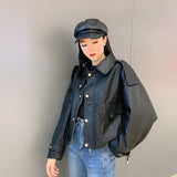 All Match Leather Jacket - WOMONA.COM