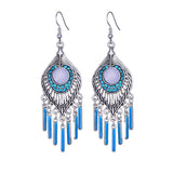 alloy crystal earrings women - WOMONA.COM