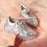 Rhinestone sneakers For Men - WOMONA.COM