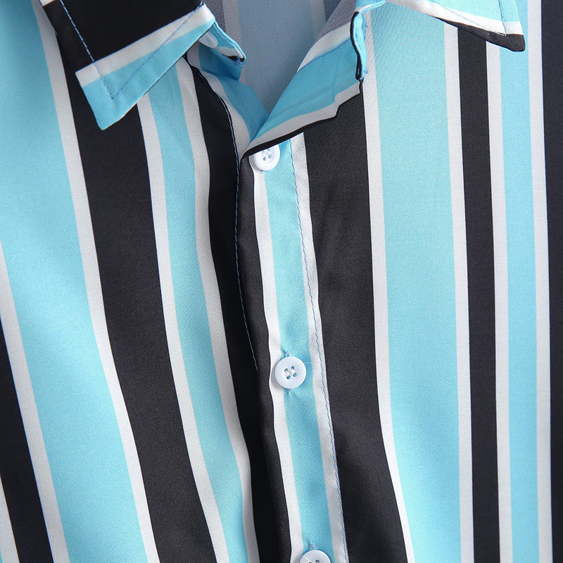 Men Stripe shirts - WOMONA.COM