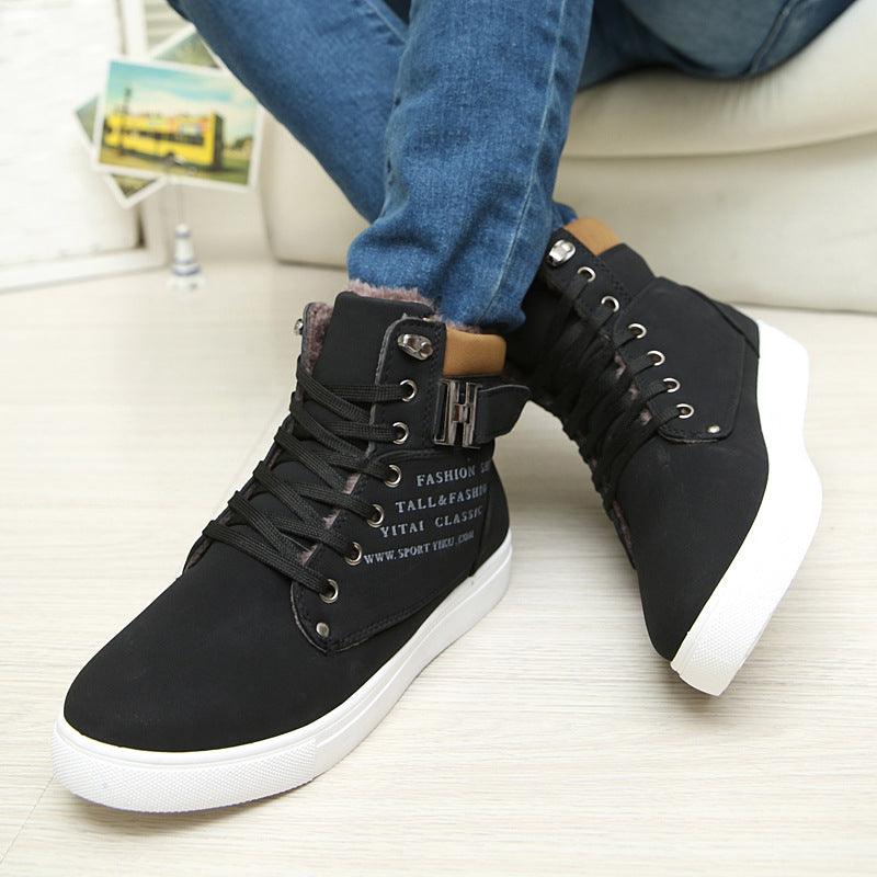 Autumn Leather Footwear For Man - WOMONA.COM
