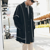 Trench coat loose shoulders - WOMONA.COM