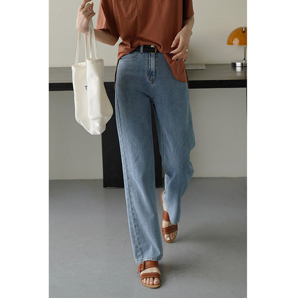 Thin Casual Jeans - WOMONA.COM