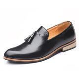 Pointed-toe British men's formal shoes - WOMONA.COM