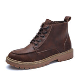Casual Martin Work Boots Vintage Boots - WOMONA.COM