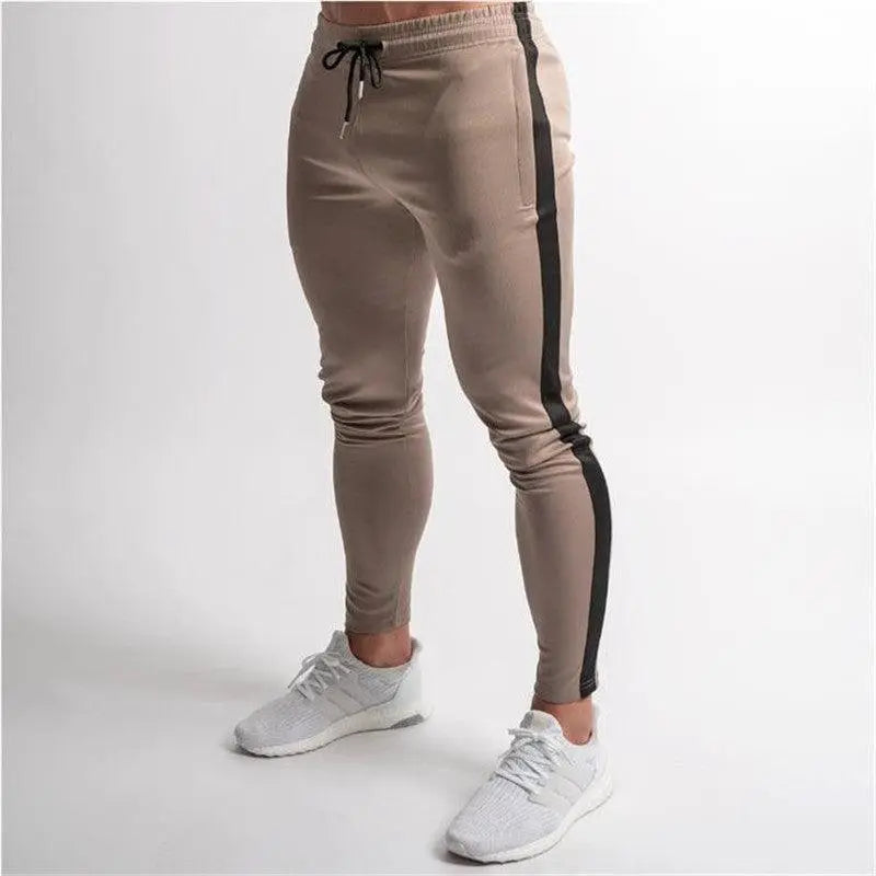 Colorblock casual sweatpants men - WOMONA.COM
