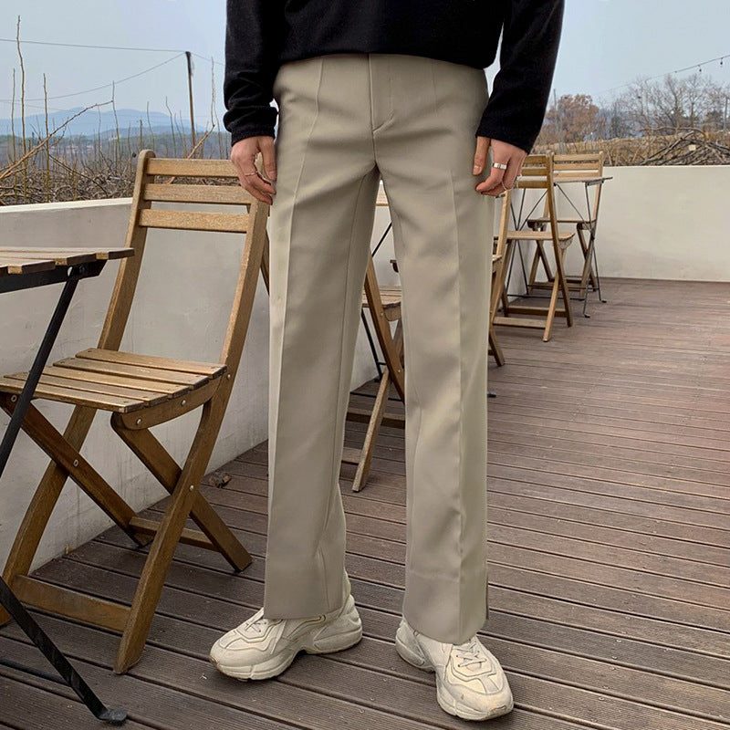 Casual Pants Men's Loose Suit Pants - WOMONA.COM