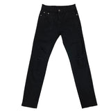 Black ripped jeans - WOMONA.COM