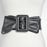 Sheepskin wide belt women - WOMONA.COM