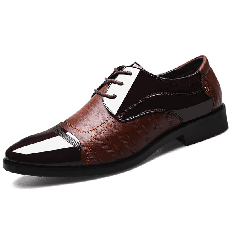 Fashion Baita Men's Business Formal Leather Shoes - WOMONA.COM