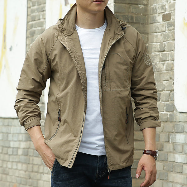 Men's Fashion Single Outdoor Jacket - WOMONA.COM