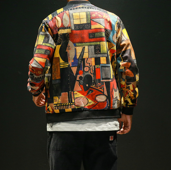 Digital Print Jacket Men's - WOMONA.COM