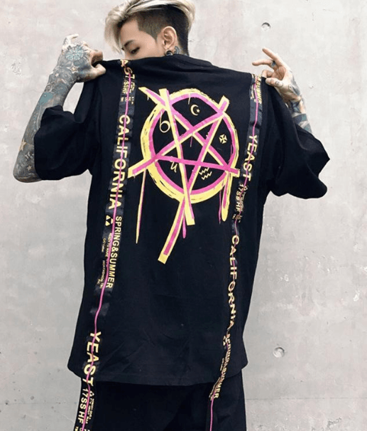 Pentagram T-shirt For Men & Women - WOMONA.COM