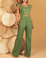 Long Pants Temperament Suit Women - WOMONA.COM