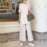 casual two-piece suit For Women - WOMONA.COM