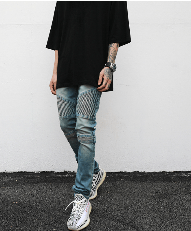Stretch skinny jeans - WOMONA.COM
