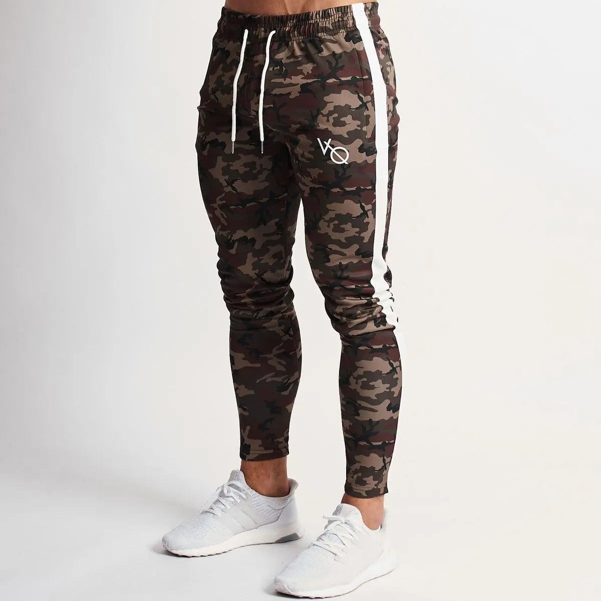 Pleated stitching casual pants - WOMONA.COM