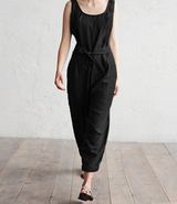 cotton casual jumpsuit trousers - WOMONA.COM