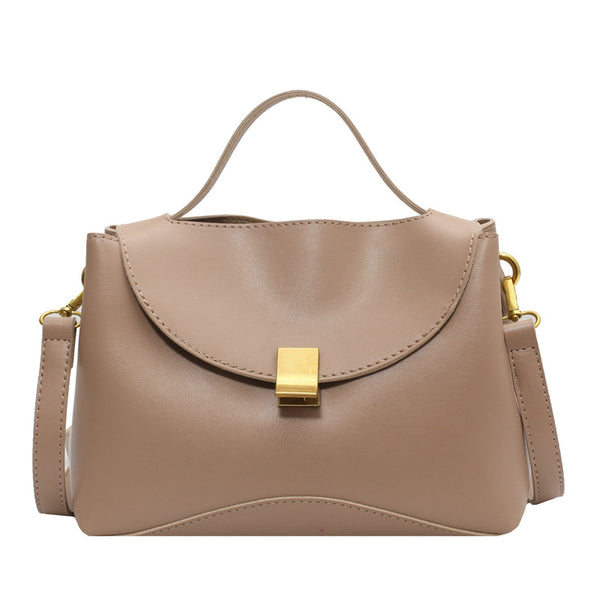 Fashion Leather Flap Bag - WOMONA.COM