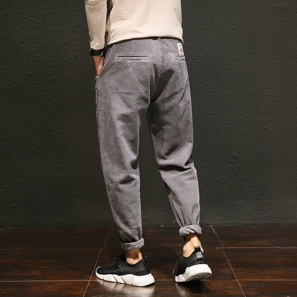 Cropped Trousers men - WOMONA.COM