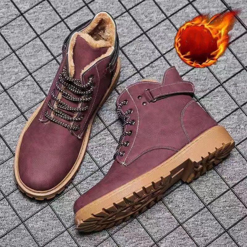 High-Top Increased Desert Boots - WOMONA.COM