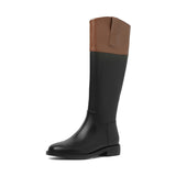 Side Zipper High Boots - WOMONA.COM