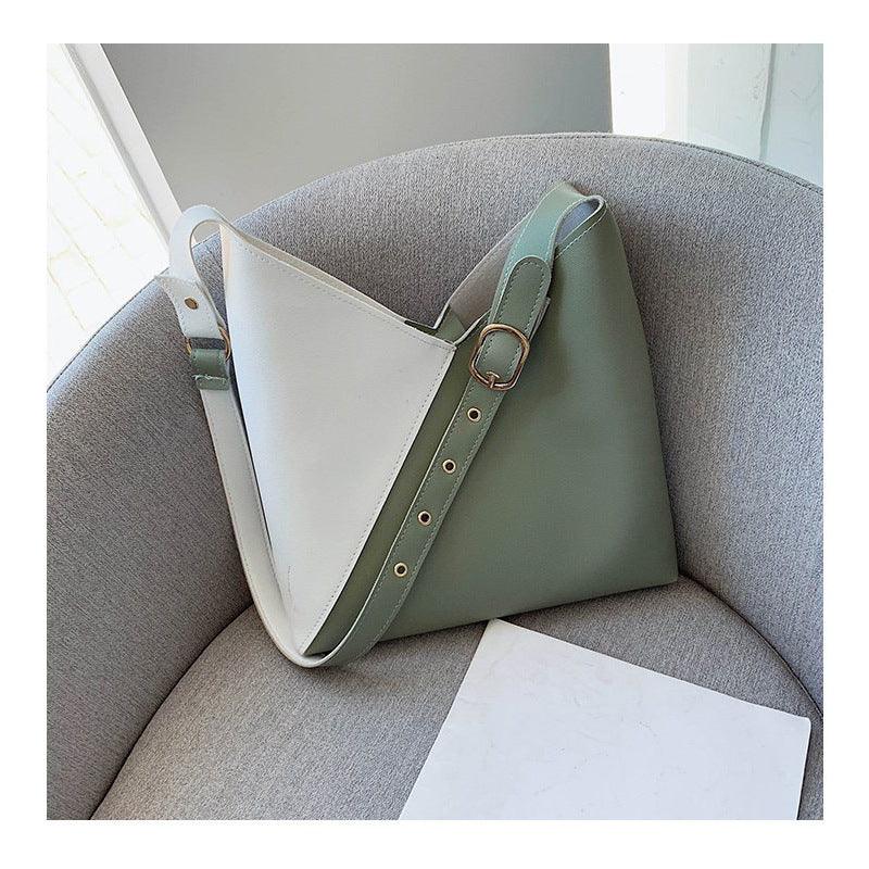 Contrast bucket bag - WOMONA.COM
