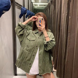 shirt casual jacket - WOMONA.COM