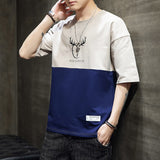 casual half sleeve T-shirt men - WOMONA.COM