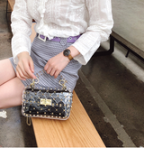 Rivet chain bag - WOMONA.COM