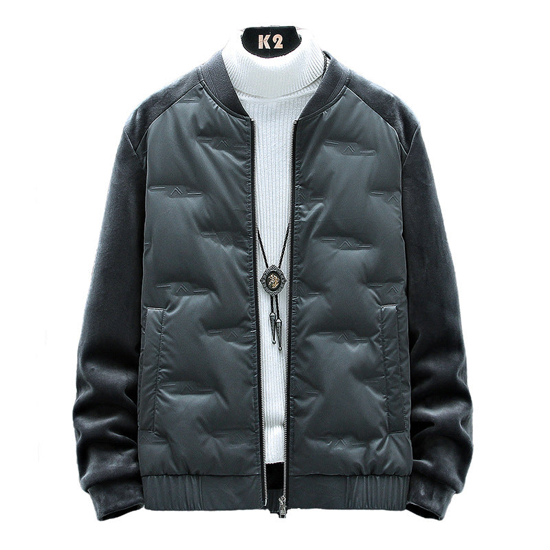 Fashion Casual Down Jacket For Men - WOMONA.COM