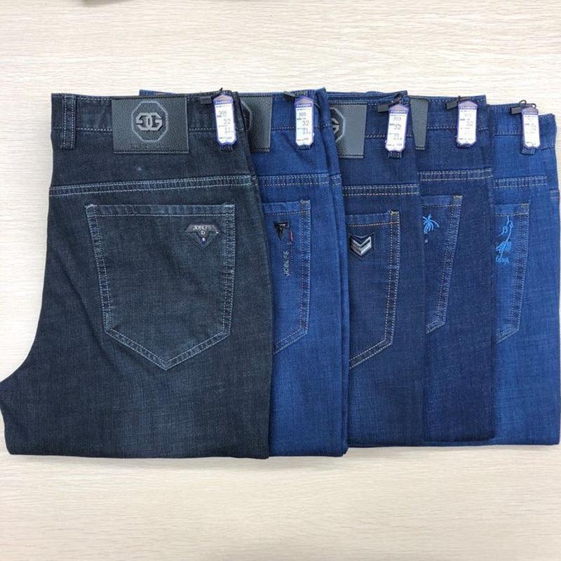 Men's Straight Leg Jeans - WOMONA.COM
