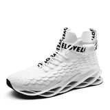 Flying woven mesh sneakers - WOMONA.COM