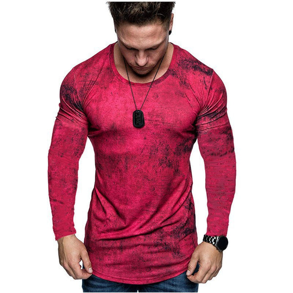 Long Sleeve T-shirt for Men - WOMONA.COM