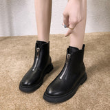 Breathable thin British  boots - WOMONA.COM