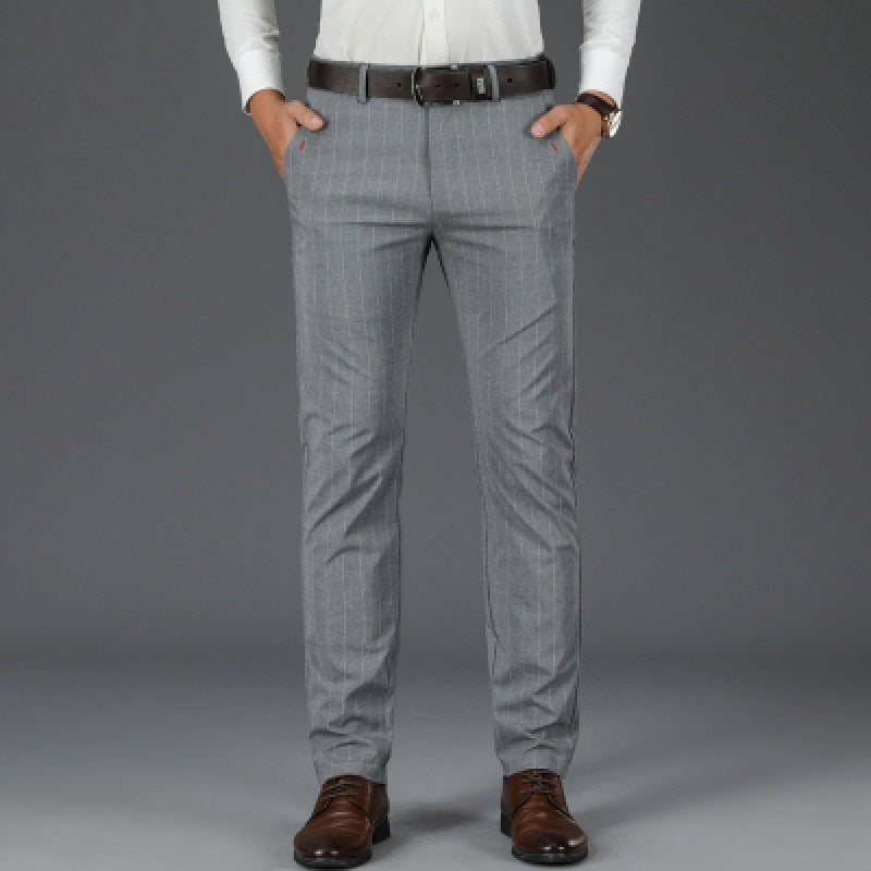 Men's business casual pants - WOMONA.COM