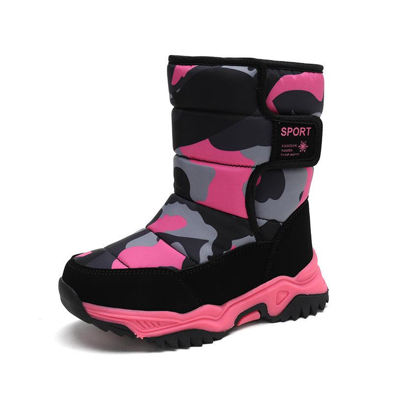 Children's snow boots men - WOMONA.COM