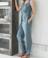 cotton casual jumpsuit trousers - WOMONA.COM