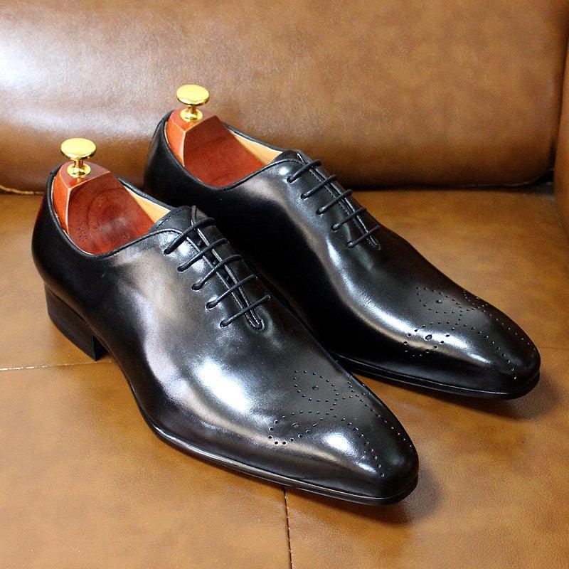 Business formal wear classic men's shoes - WOMONA.COM