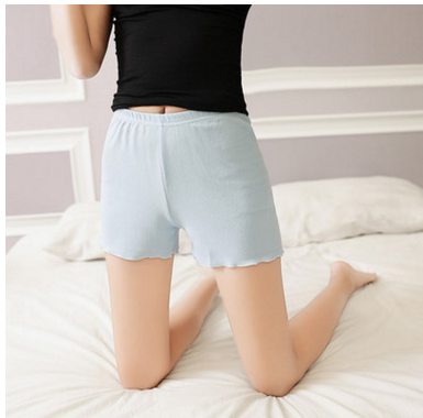 Loose Fit Baselayer Cotton Shorts - WOMONA.COM