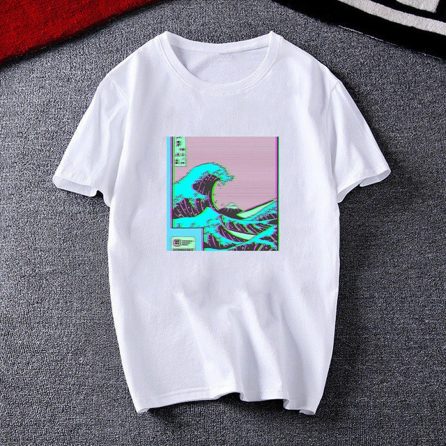 The Great Wave T Shirt Men - WOMONA.COM