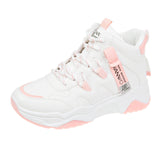 High-top sneakers, white shoes, women - WOMONA.COM