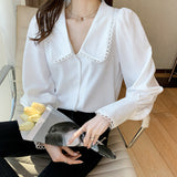 Long-sleeved Western Shirt - WOMONA.COM