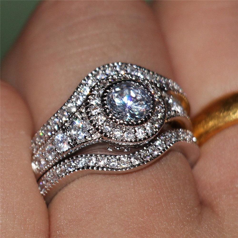 Ladies Couple Ring Sets - WOMONA.COM
