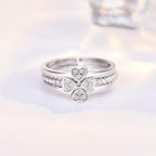 Ring Four-Leaf Clover Ring - WOMONA.COM