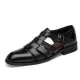 Formal Men's Comfortable Buckle Shoes - WOMONA.COM