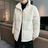 Corduroy Padded Jacket Men - WOMONA.COM