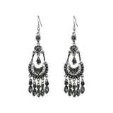 alloy crystal earrings women - WOMONA.COM